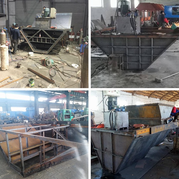 梯形渠現澆成型機,梯形渠一次成型機