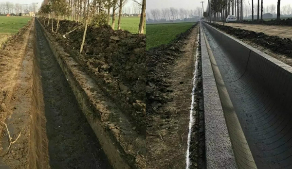 U型槽現澆成型機，U型渠滑膜機